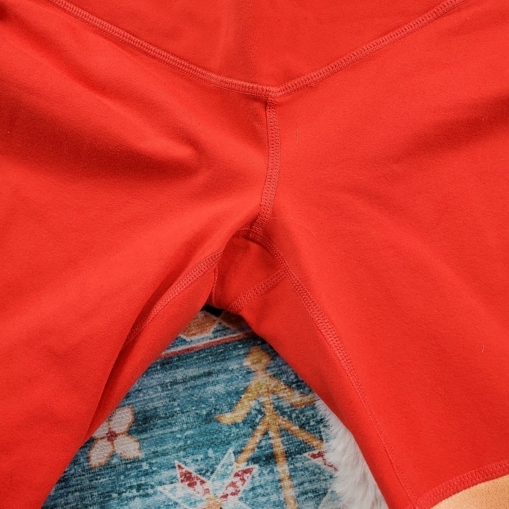 Joylab Red Color Block Legging Small - image 4